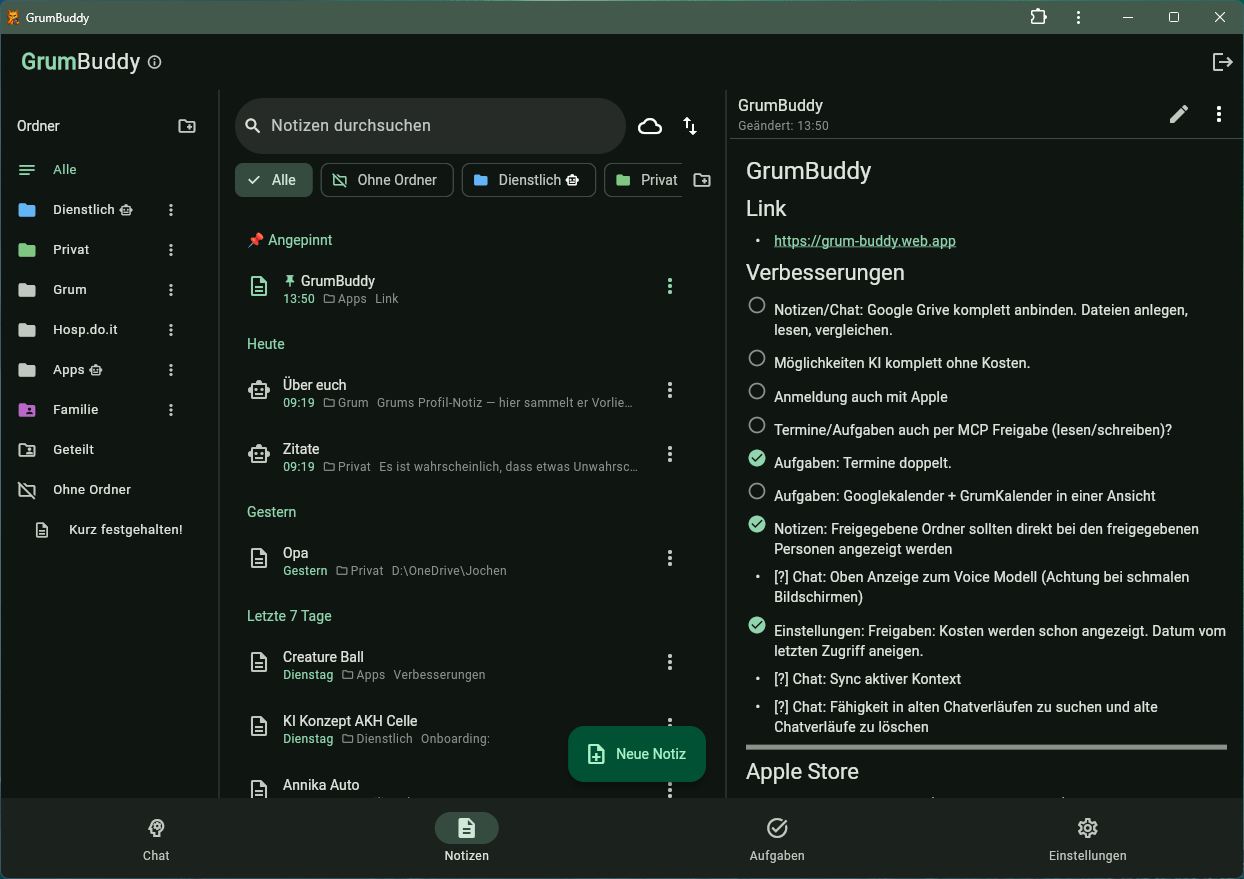 GrumBuddy Screenshot 3